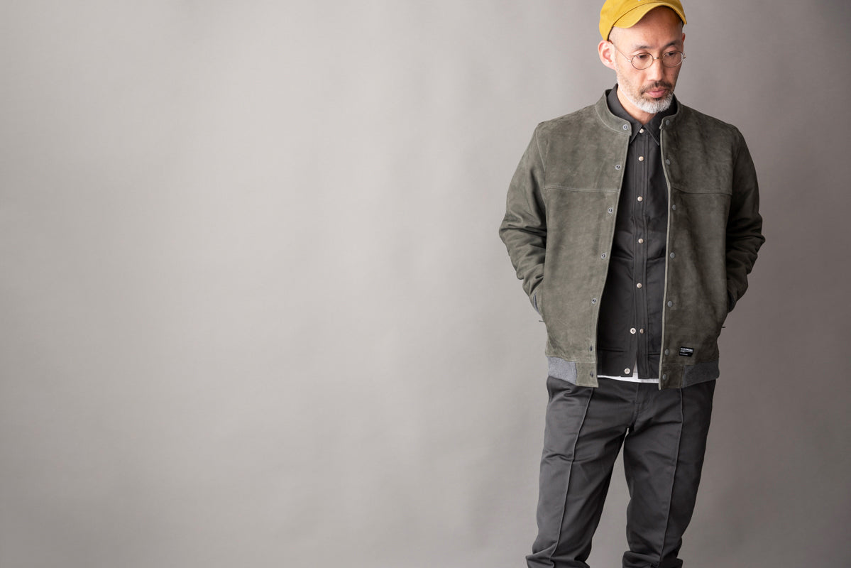 NUBUCK LEATHER JACKET / ヌバックレザージャケット