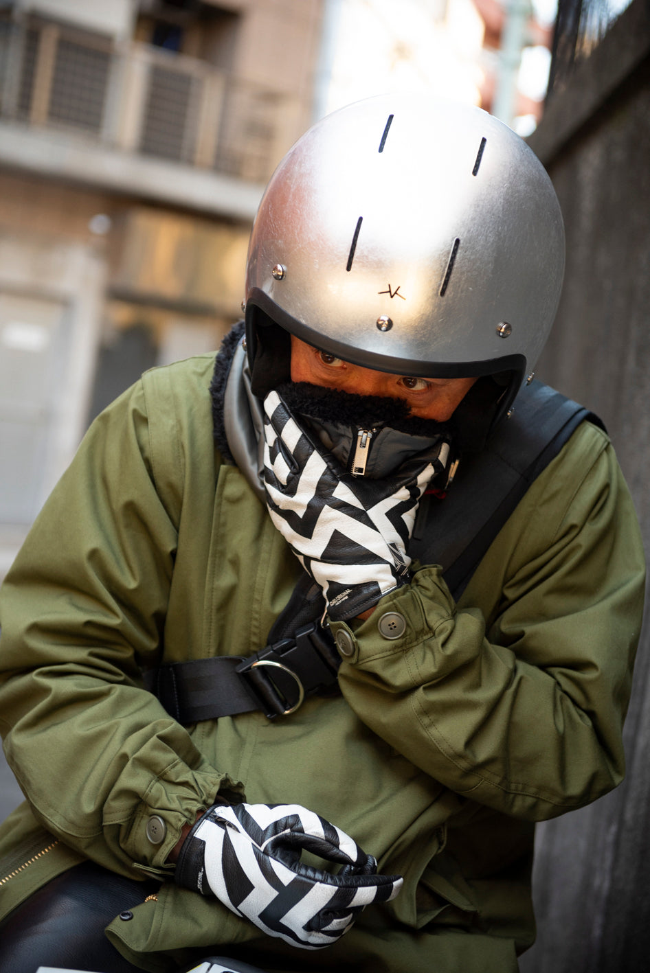 NYLON NECK WARMER / ナイロンネックウォーマー