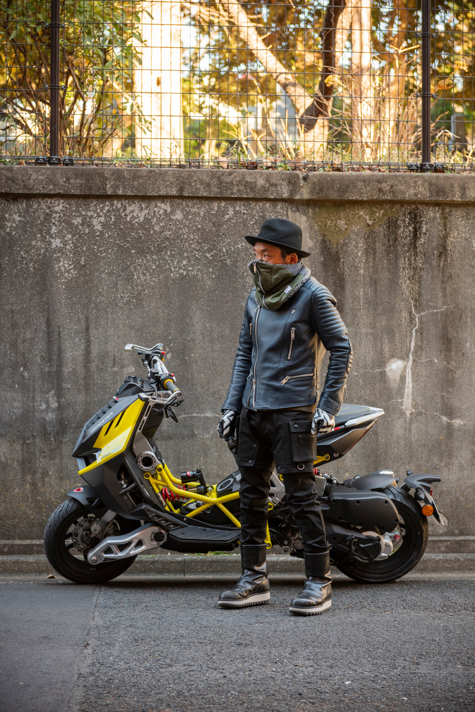 NYLON NECK WARMER / ナイロンネックウォーマー