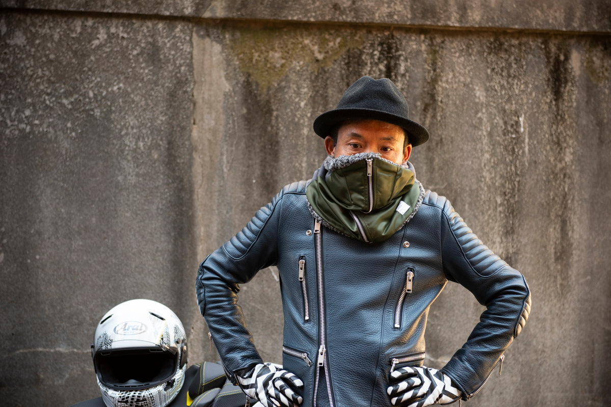 NYLON NECK WARMER / ナイロンネックウォーマー