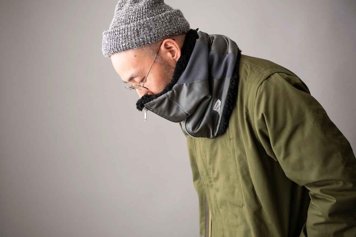NYLON NECK WARMER / ナイロンネックウォーマー