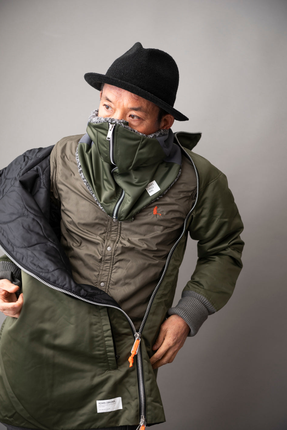 NYLON NECK WARMER / ナイロンネックウォーマー
