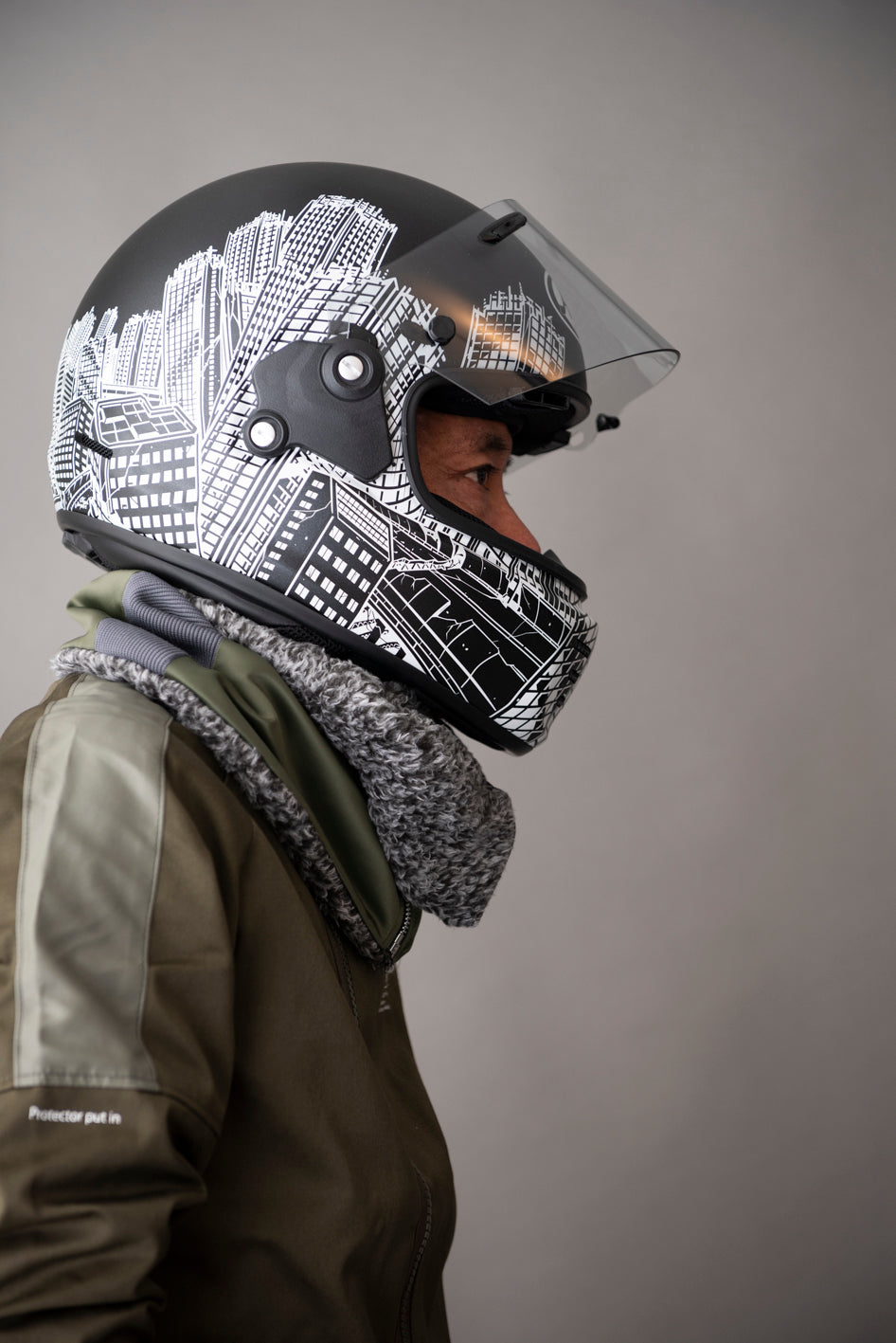NYLON NECK WARMER / ナイロンネックウォーマー
