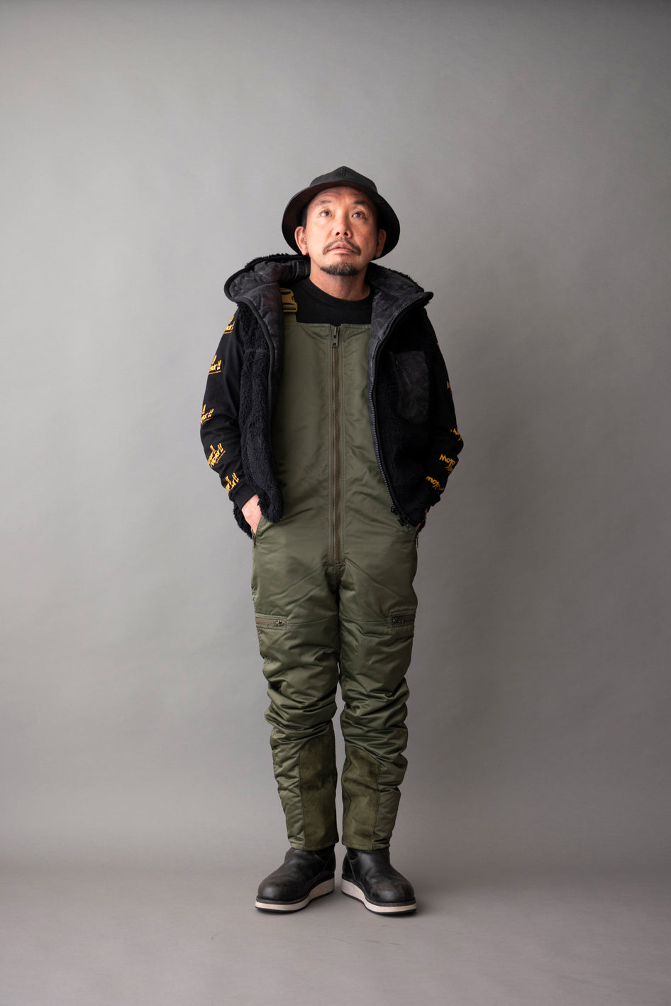 MILITARY NYLON OVER ALL / ミリタリーナイロンオーバーオール