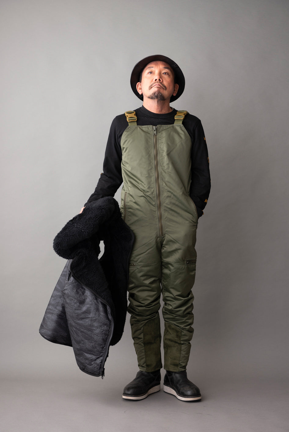 MILITARY NYLON OVER ALL / ミリタリーナイロンオーバーオール