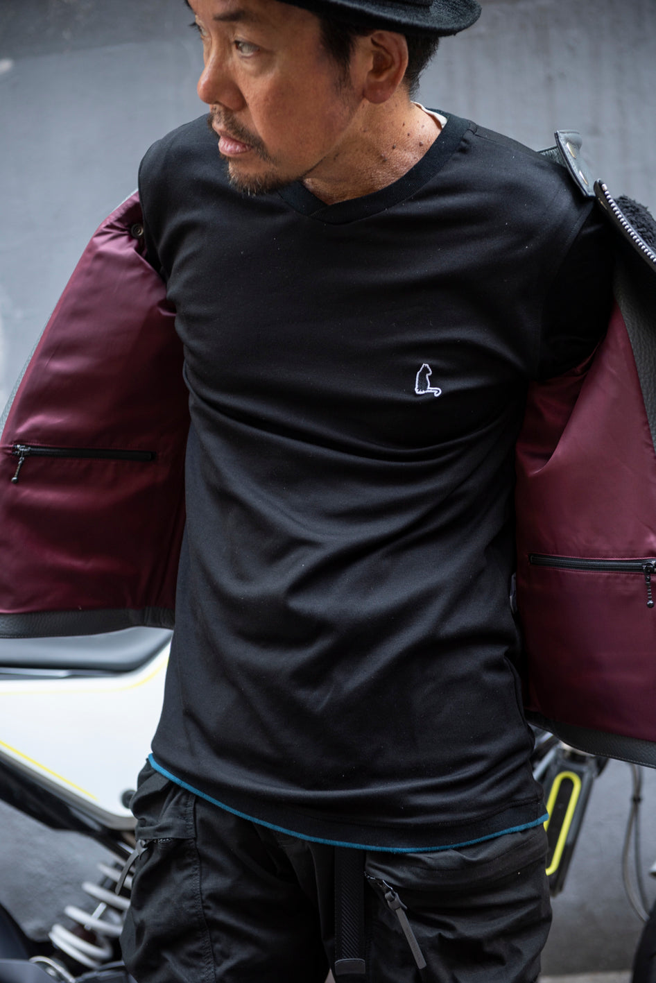 LINE COLOR CUT＆SEW / ラインカラーカットソー
