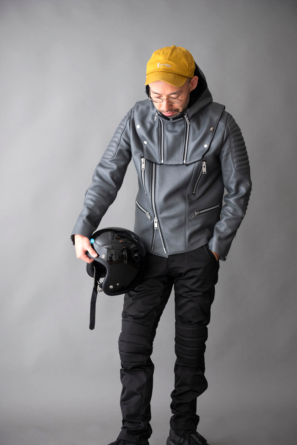 PADDED RIDERS JACKET / パテットライダースジャケット