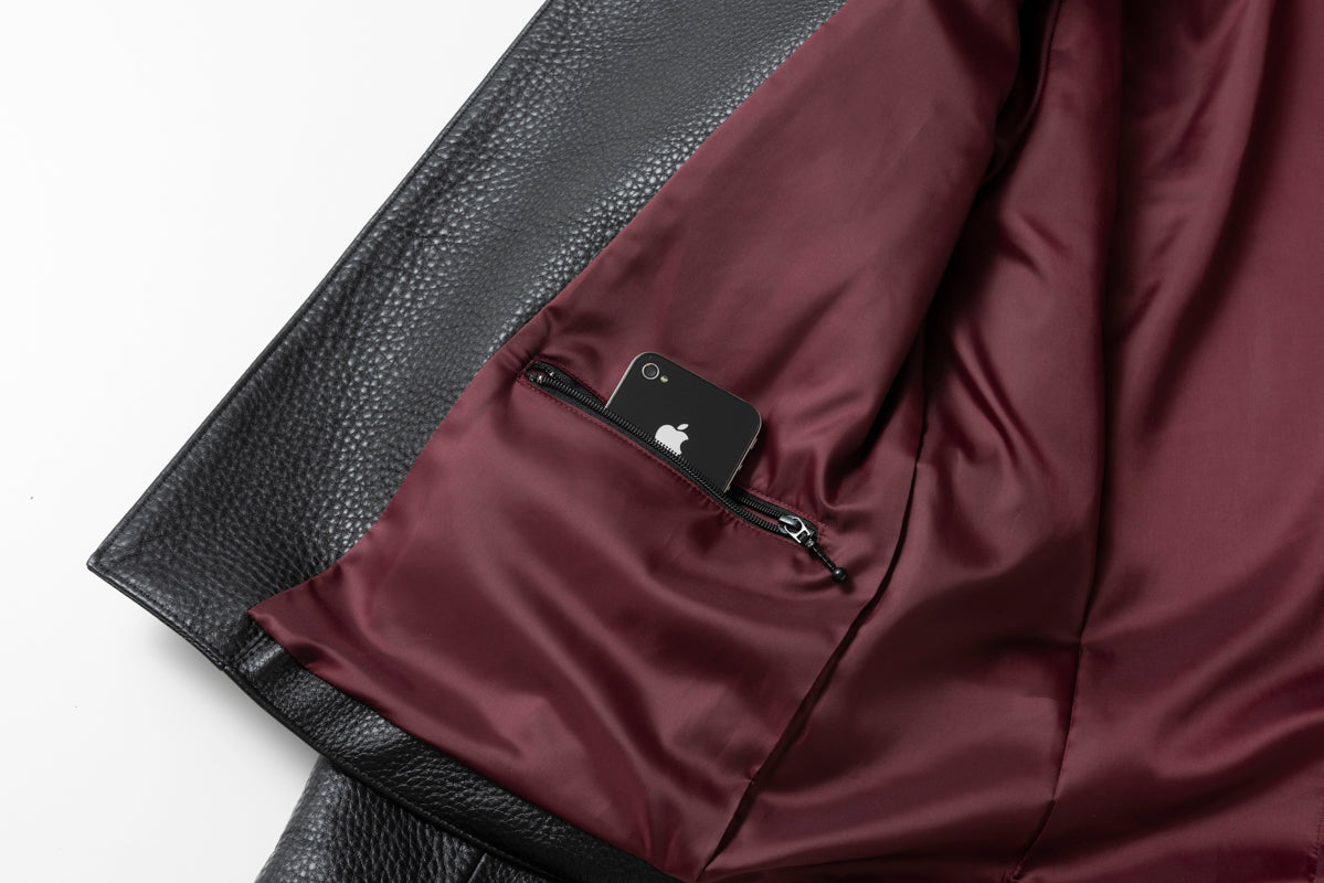 PADDED RIDERS JACKET / パテットライダースジャケット
