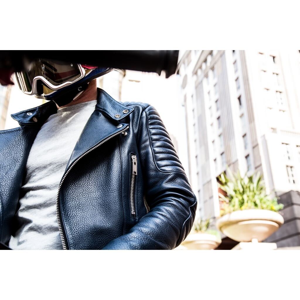 PADDED RIDERS JACKET / パテットライダースジャケット