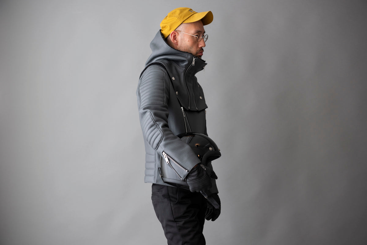 PADDED RIDERS JACKET / パテットライダースジャケット