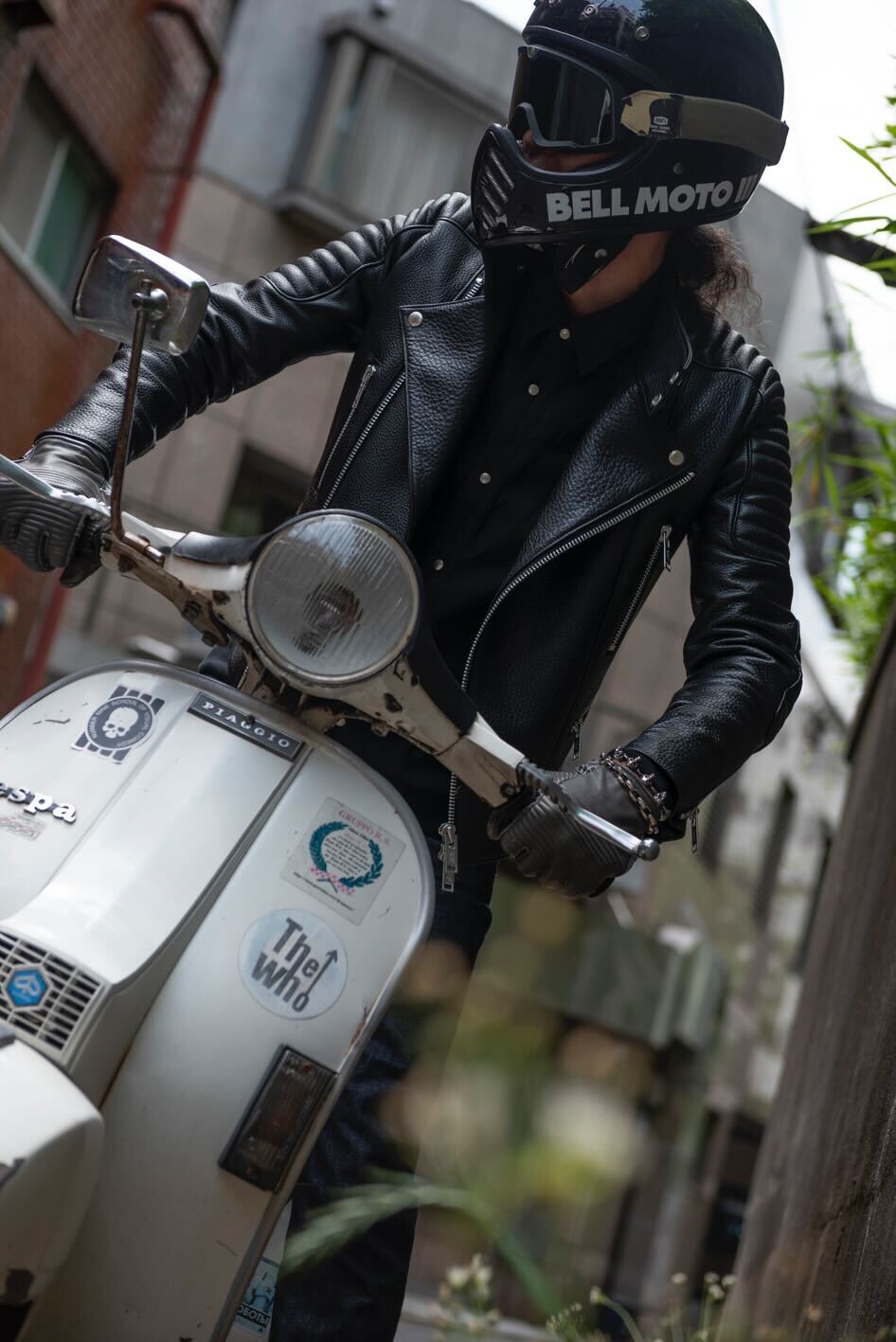 PADDED RIDERS JACKET / パテットライダースジャケット