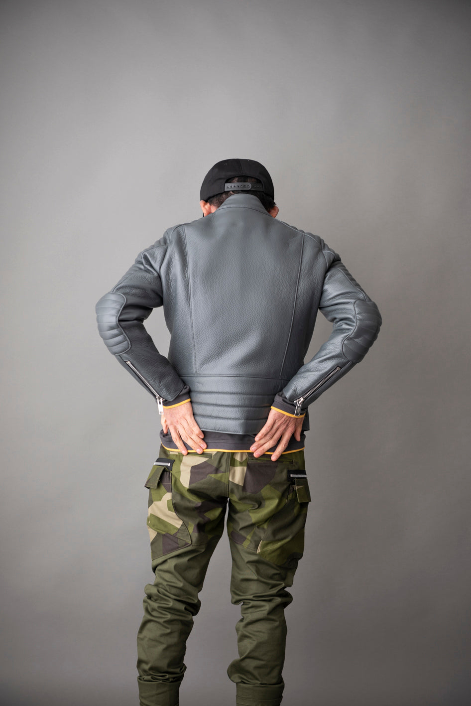 PADDED RIDERS JACKET / パテットライダースジャケット