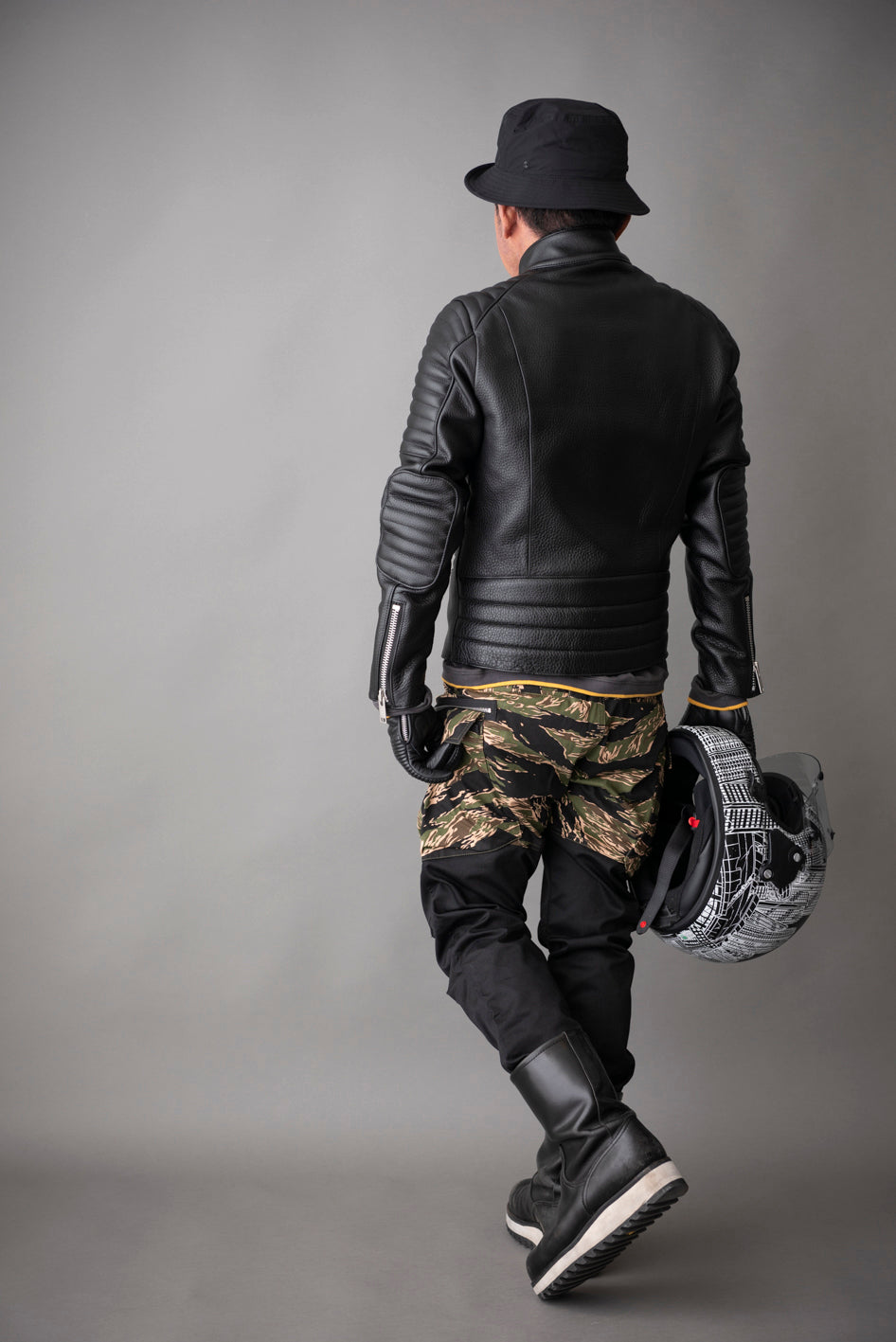 PADDED RIDERS JACKET / パテットライダースジャケット