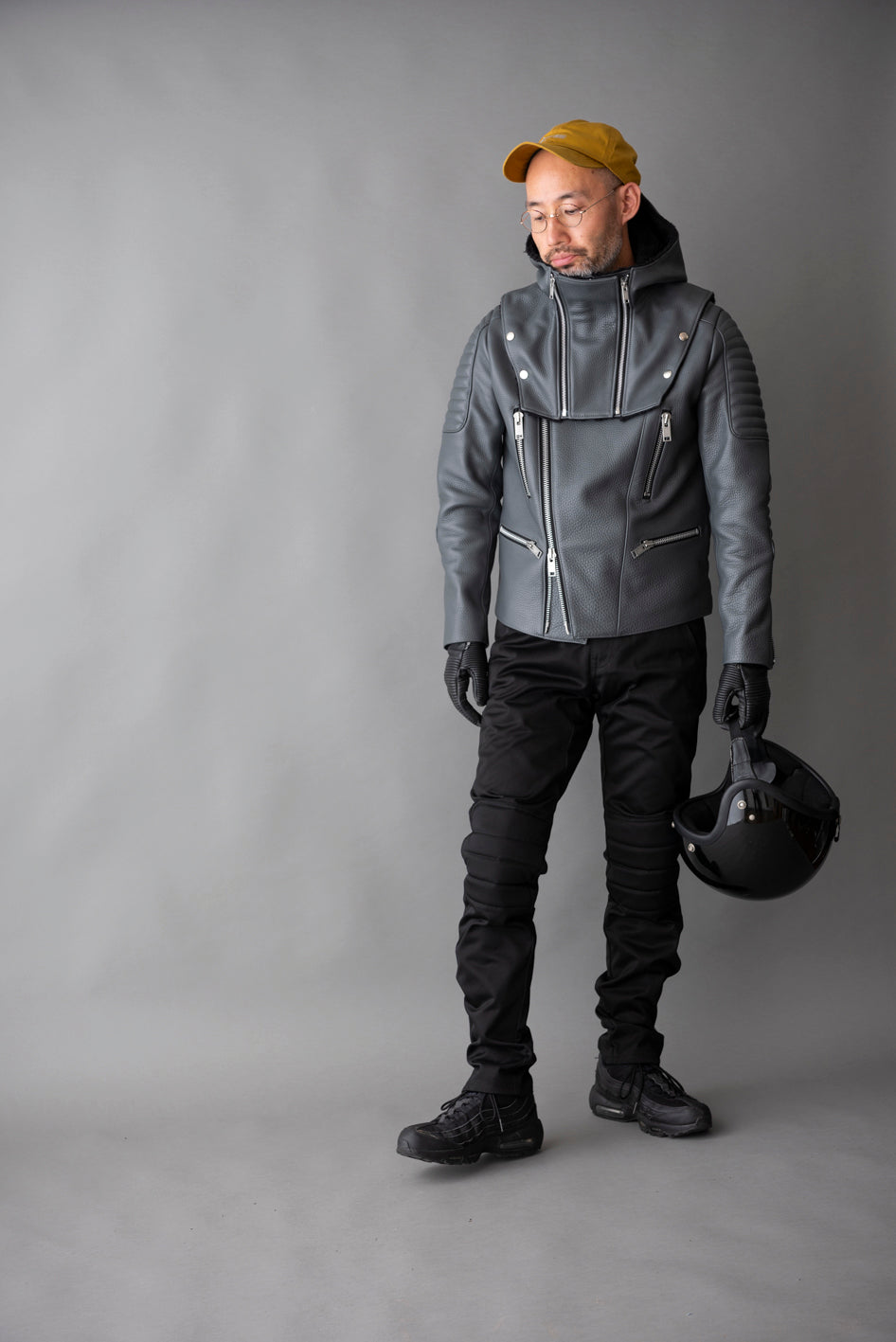 PADDED RIDERS JACKET / パテットライダースジャケット