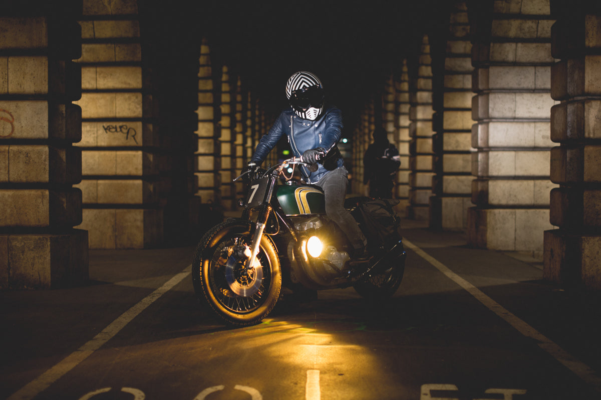 PADDED RIDERS JACKET / パテットライダースジャケット