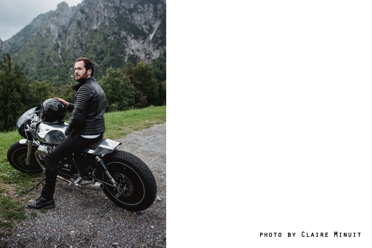 PADDED RIDERS JACKET / パテットライダースジャケット