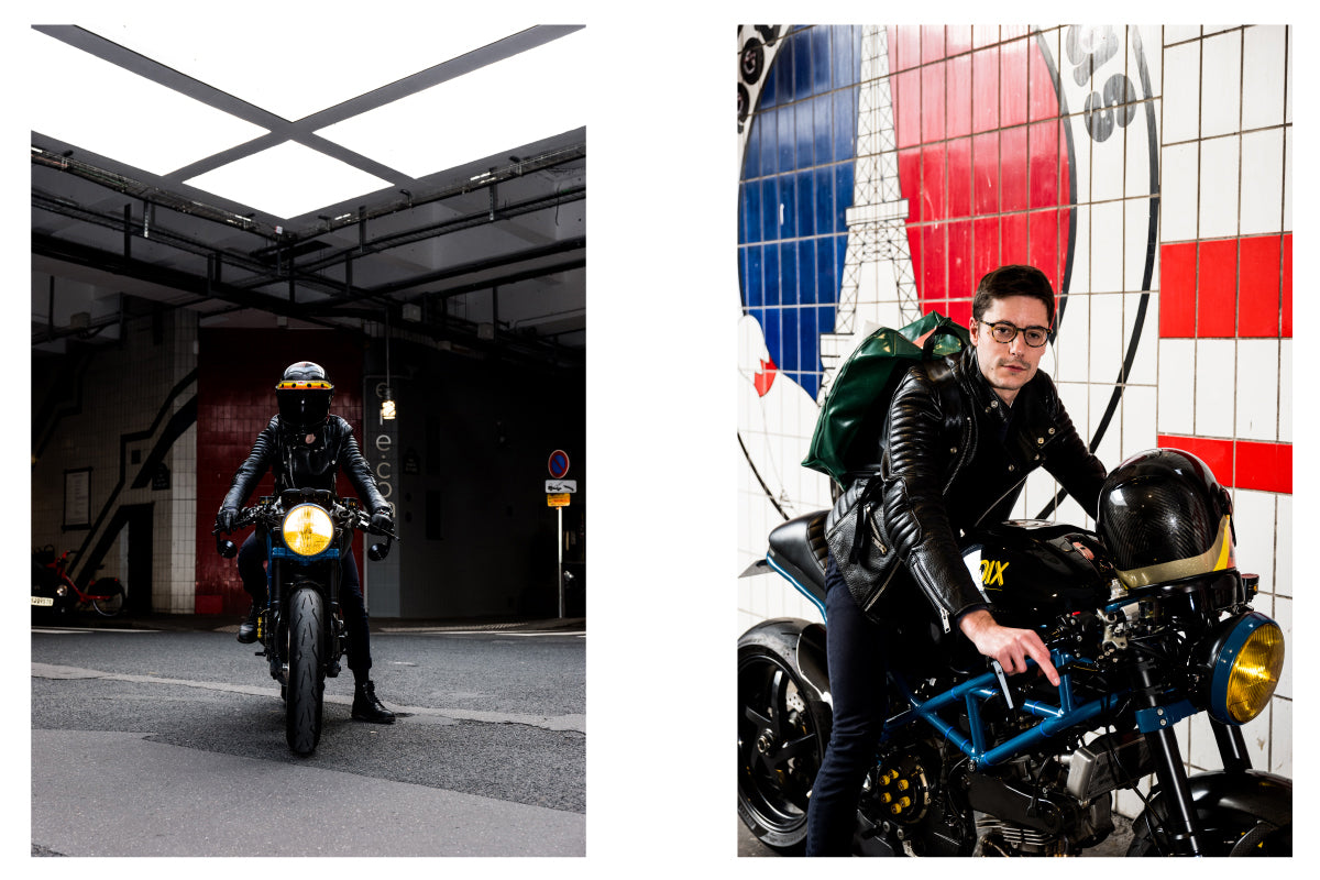 PADDED RIDERS JACKET / パテットライダースジャケット