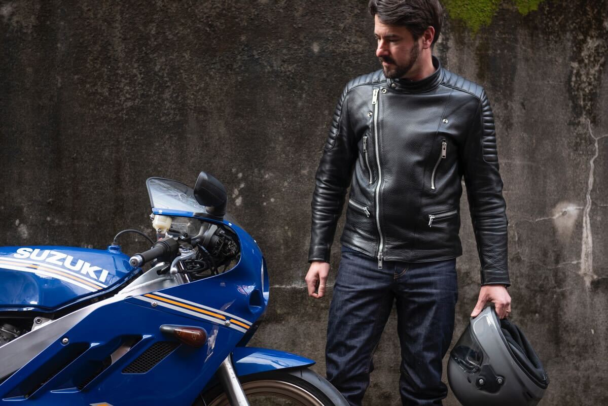 PADDED RIDERS JACKET / パテットライダースジャケット
