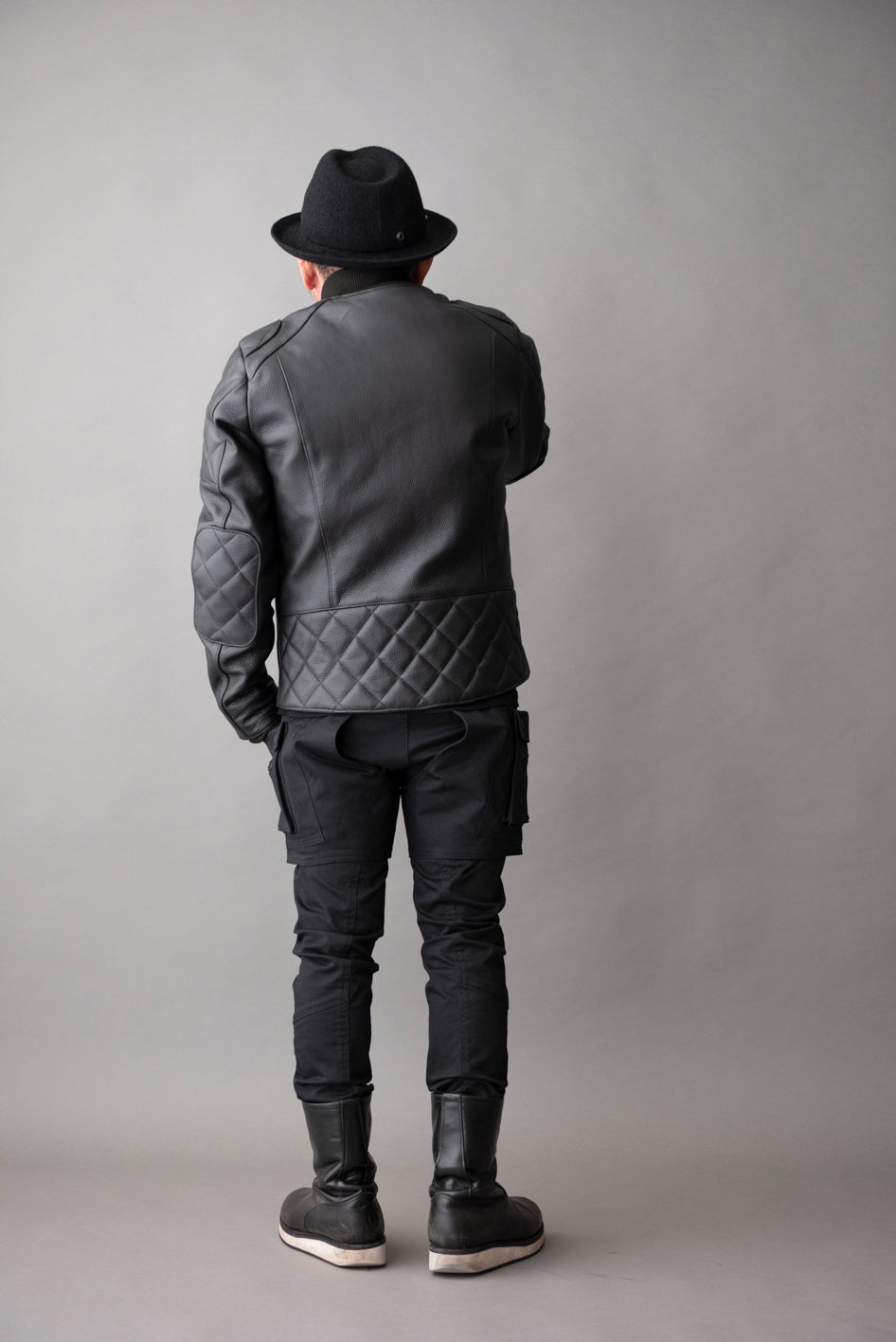 QUILTING PAD RIDERS JACKET / キルティングライダースジャケット