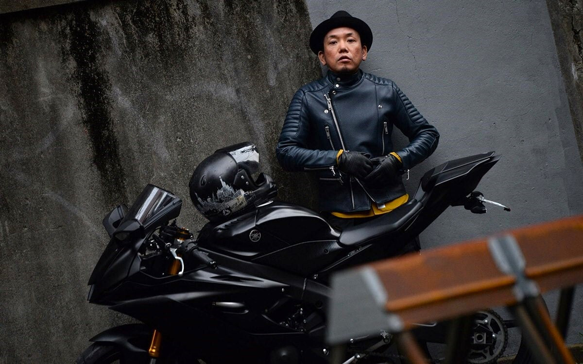 PADDED RIDERS JACKET / パテットライダースジャケット