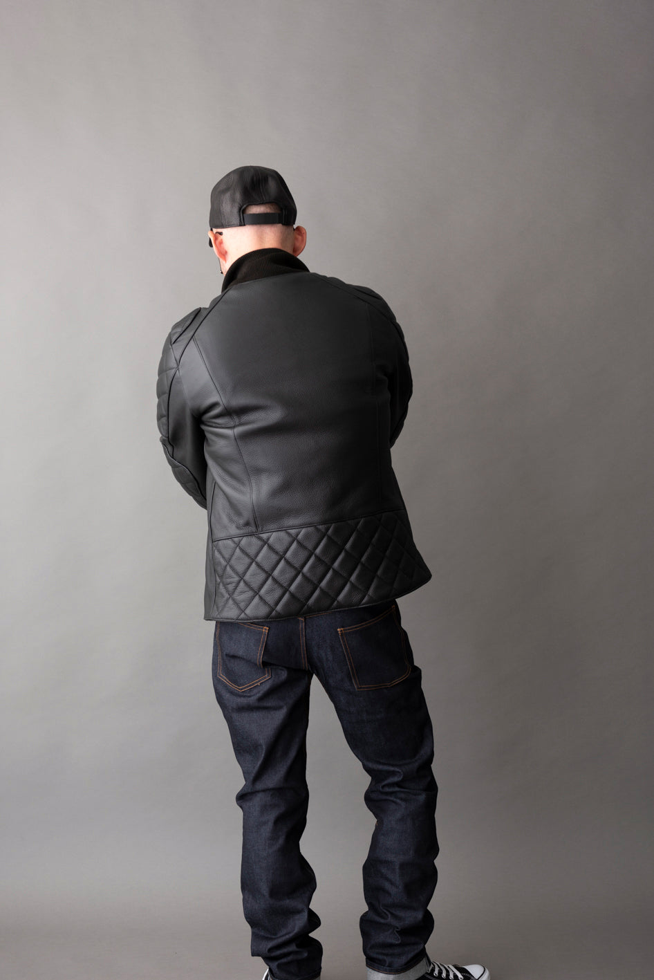 QUILTING PAD RIDERS JACKET / キルティングライダースジャケット