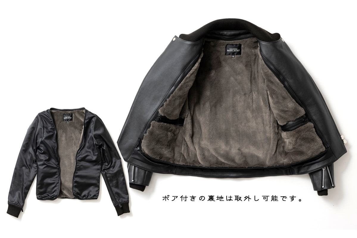 QUILTING PAD RIDERS JACKET / キルティングライダースジャケット