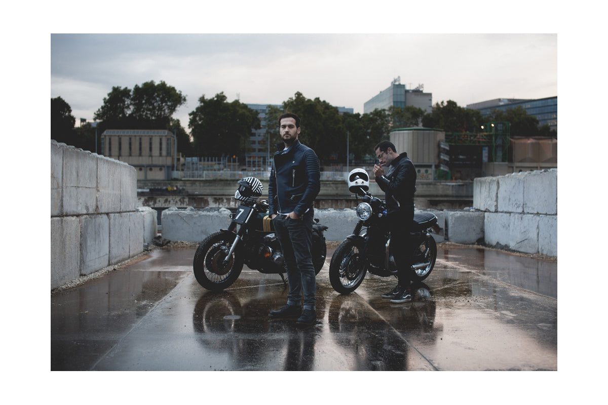 PADDED RIDERS JACKET / パテットライダースジャケット