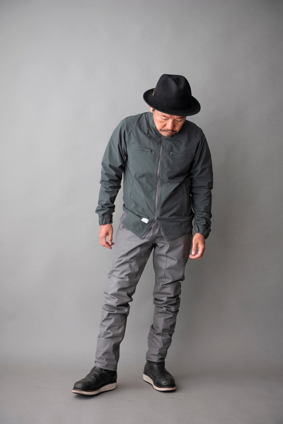 PUNCHING MESH LEATHER PANTS / パンチングメッシュレザーパンツ