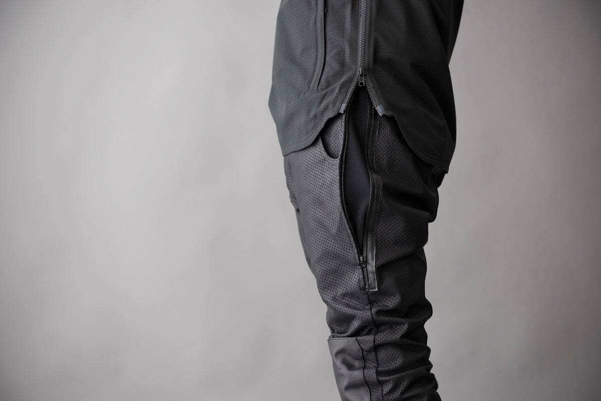 PUNCHING MESH LEATHER PANTS / パンチングメッシュレザーパンツ
