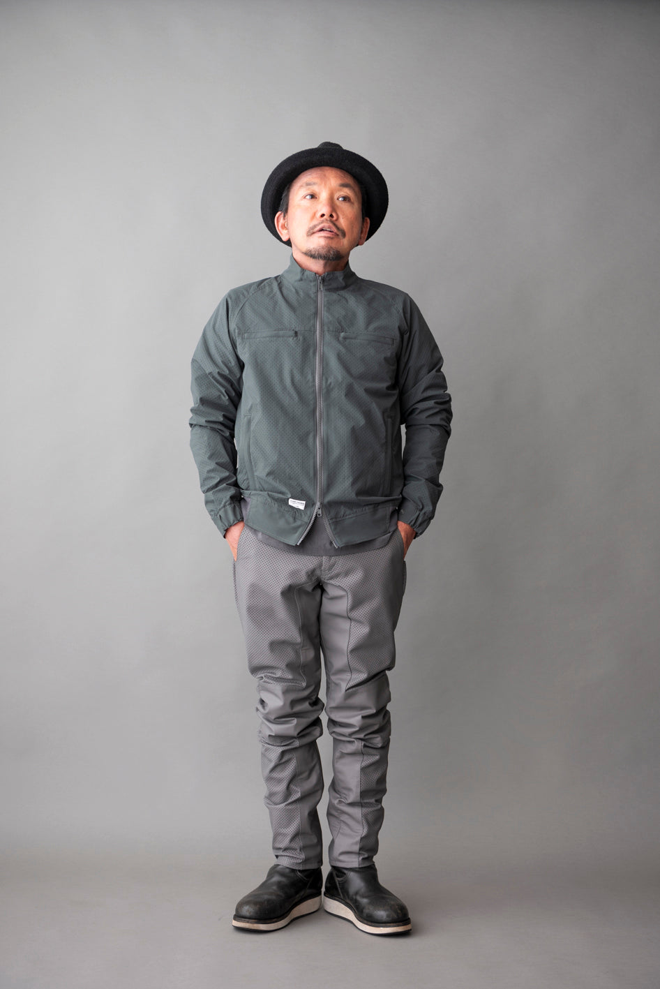 PUNCHING MESH LEATHER PANTS / パンチングメッシュレザーパンツ