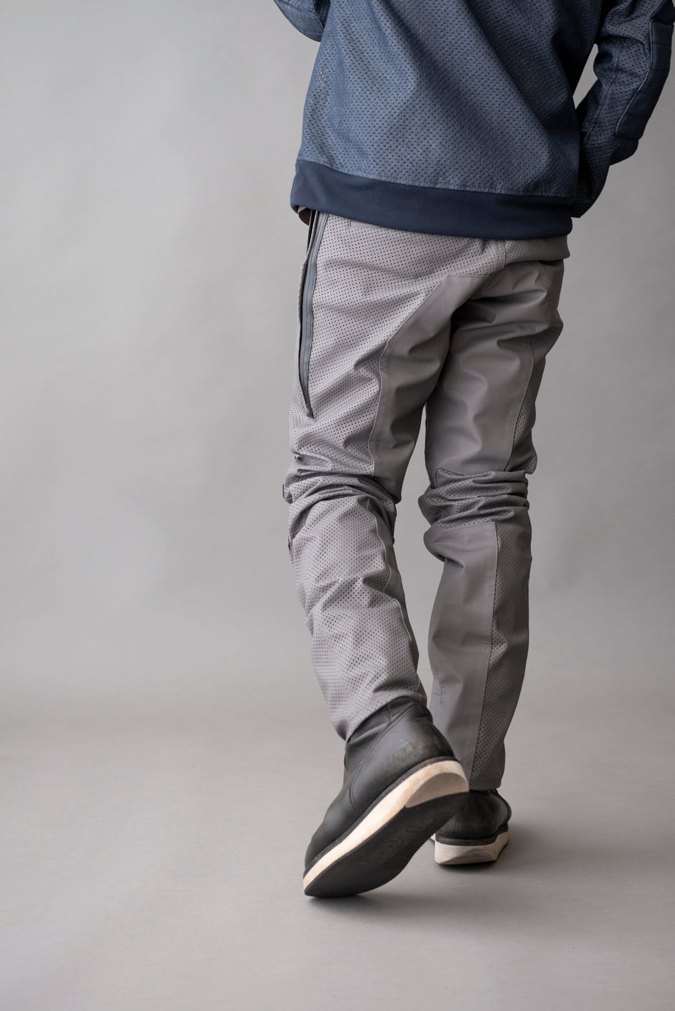 PUNCHING MESH LEATHER PANTS / パンチングメッシュレザーパンツ