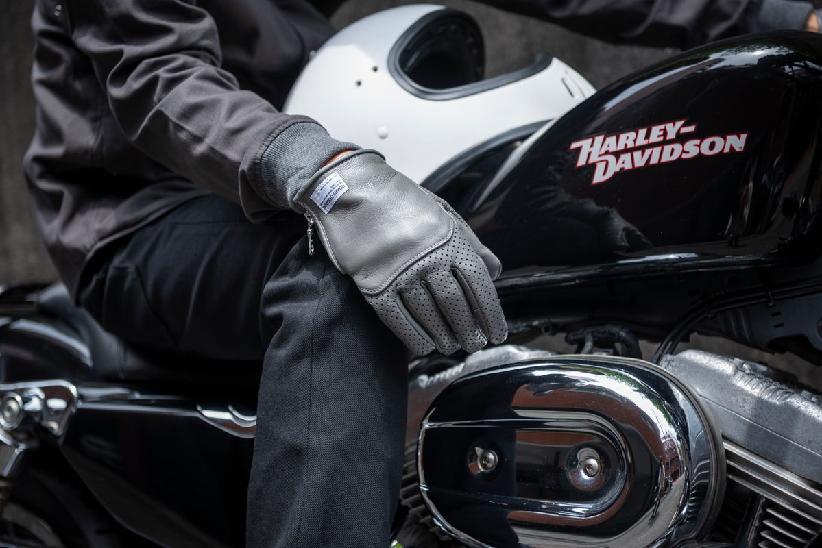 PUNCHING MESH LEATHER GLOVE / パンチングメッシュレザーグローブ
