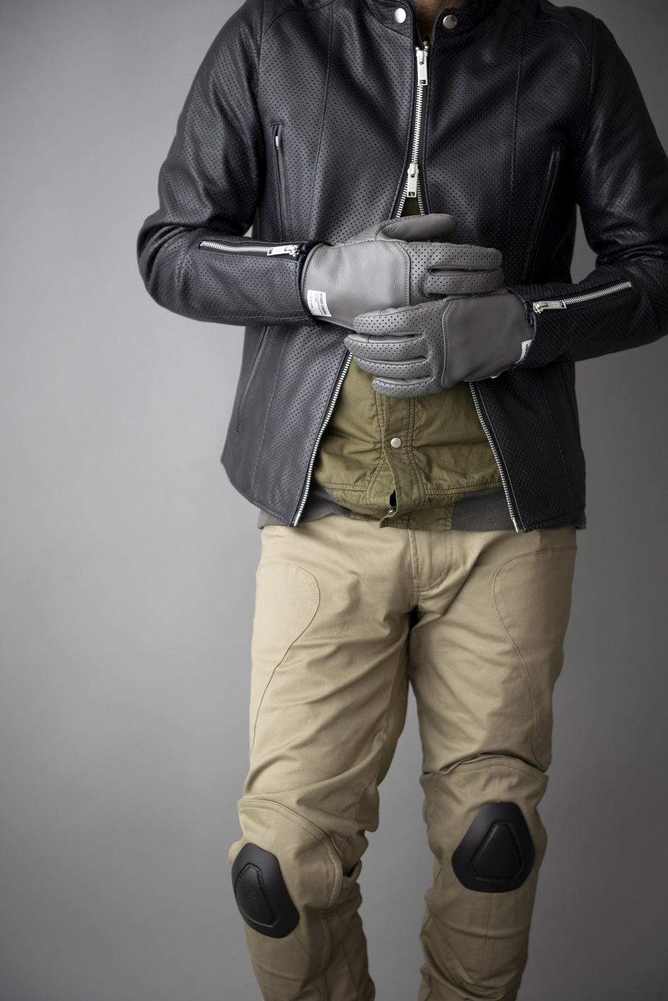 PUNCHING MESH LEATHER GLOVE / パンチングメッシュレザーグローブ