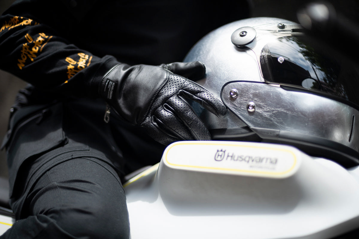 PUNCHING MESH LEATHER GLOVE / パンチングメッシュレザーグローブ