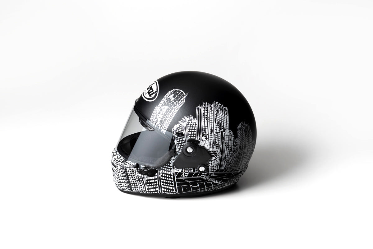 ARAI RAPIDE-NEO ROARS BLACK / アライラパイドネオロアーズブラック