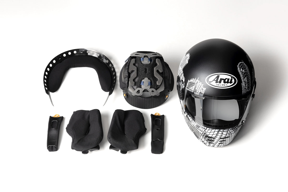 ARAI RAPIDE-NEO ROARS BLACK / アライラパイドネオロアーズブラック