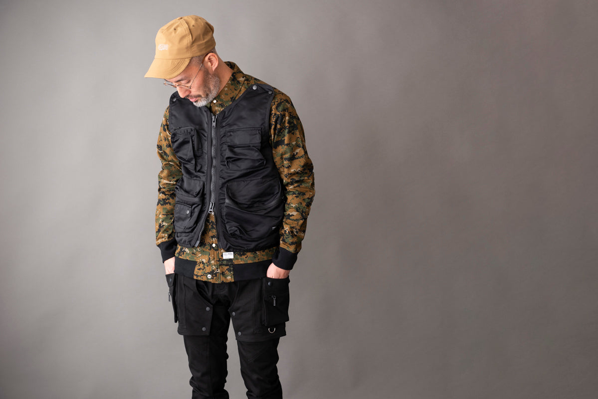RIP STOP TRUCKER CAP  / リップストップトラッカーキャップ