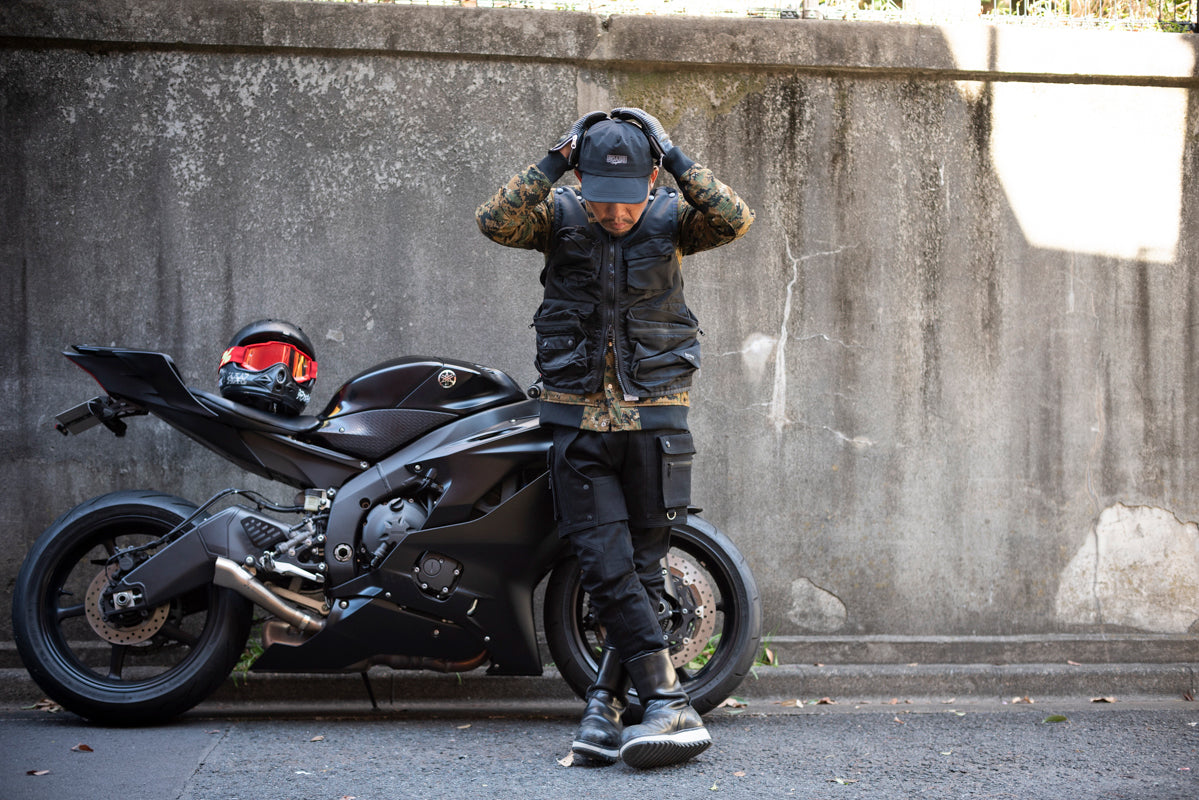 RIP STOP TRUCKER CAP  / リップストップトラッカーキャップ
