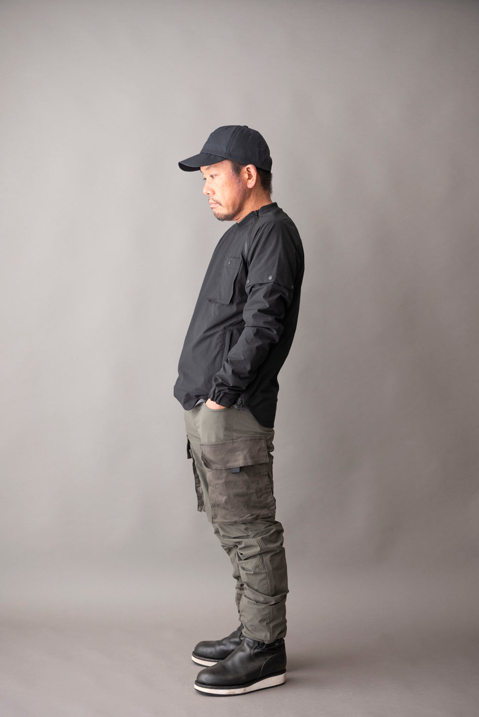 RIP STOP PUNCHING MESH CUT＆SEW / リップストップメッシュカットソー