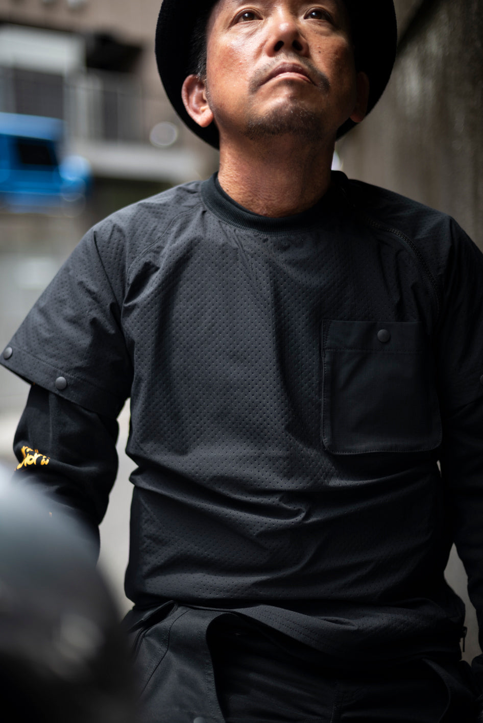 RIP STOP PUNCHING MESH CUT＆SEW / リップストップメッシュカットソー