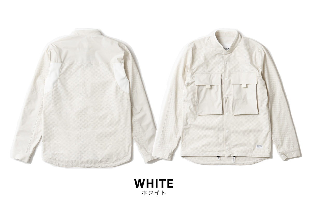 RIP STOP PUNCHING MESH SHIRTS / リップストップパンチングメッシュシャツ
