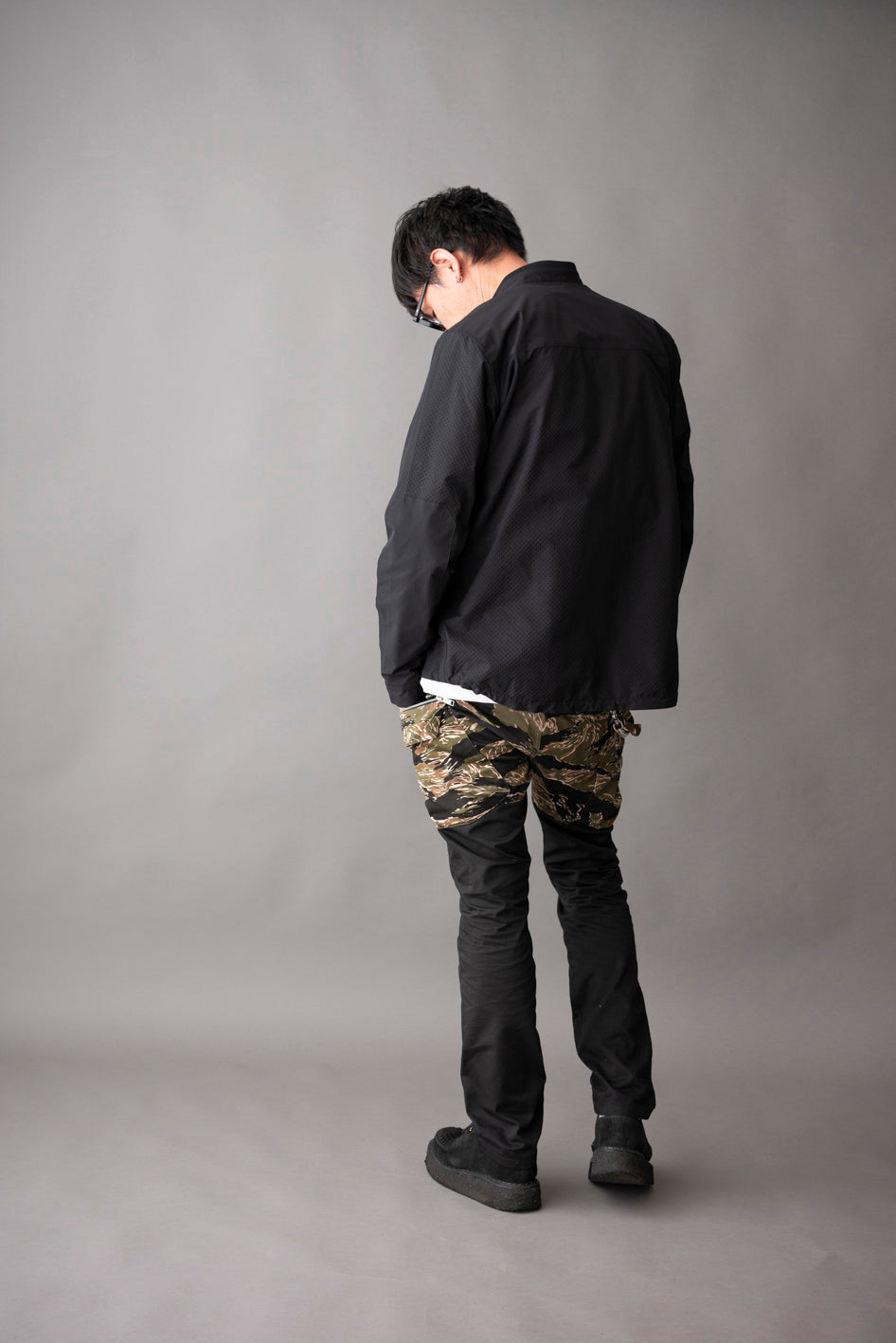 RIP STOP PUNCHING MESH SHIRTS / リップストップパンチングメッシュシャツ