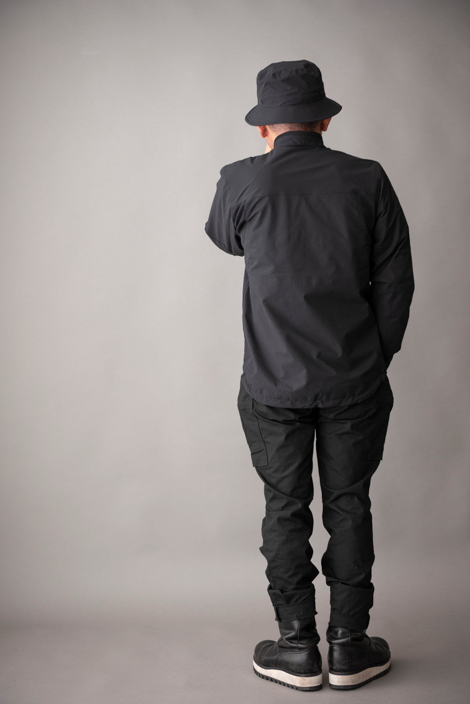 RIP STOP PUNCHING MESH SHIRTS / リップストップパンチングメッシュシャツ