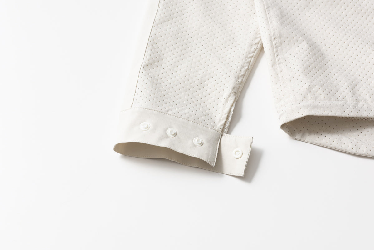 RIP STOP PUNCHING MESH SHIRTS / リップストップパンチングメッシュシャツ
