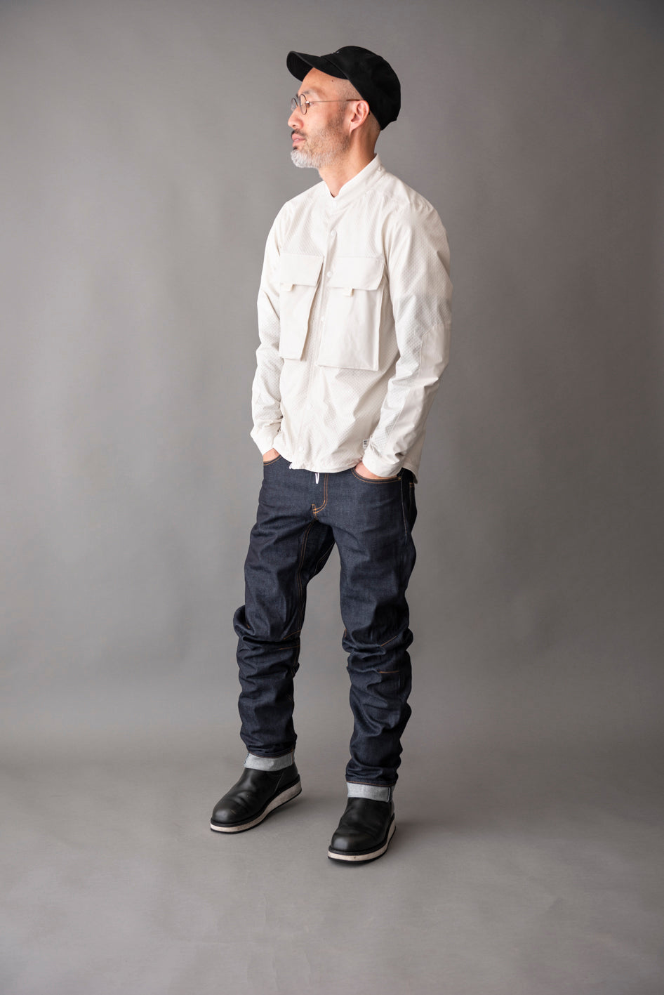 RIP STOP PUNCHING MESH SHIRTS / リップストップパンチングメッシュシャツ