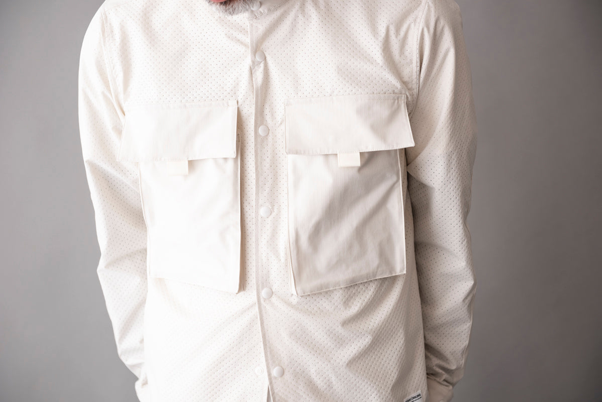 RIP STOP PUNCHING MESH SHIRTS / リップストップパンチングメッシュシャツ