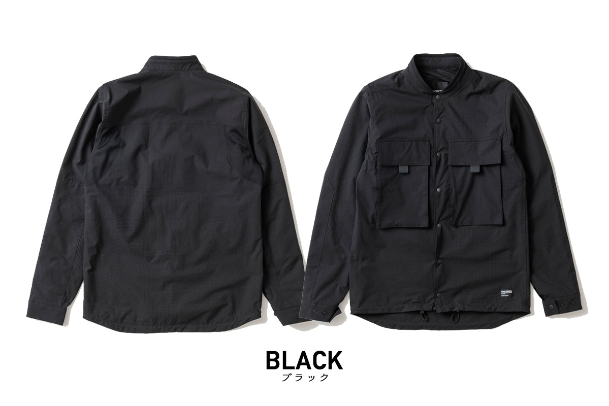 RIP STOP PUNCHING MESH SHIRTS / リップストップパンチングメッシュシャツ