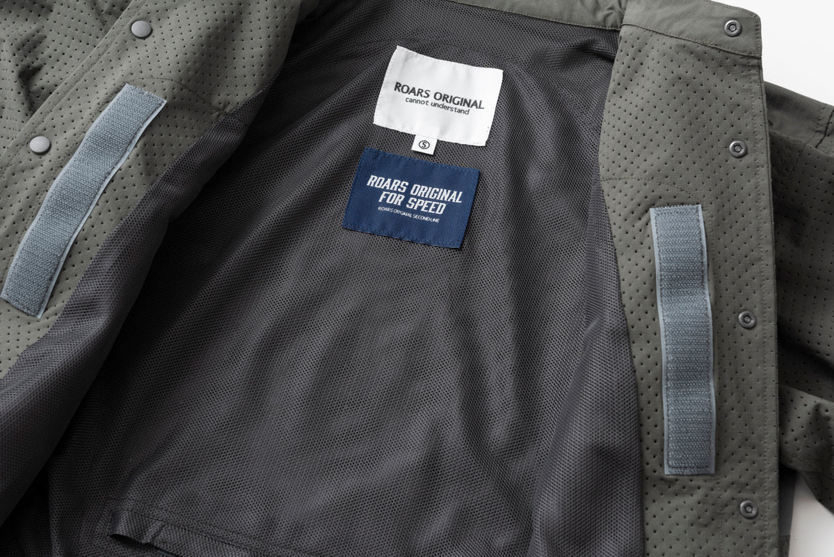 RIP STOP PUNCHING MESH SHIRTS / リップストップパンチングメッシュシャツ