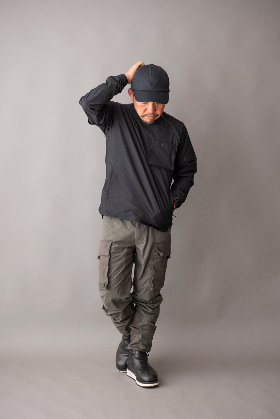 RIP STOP PUNCHING MESH CARGO PANTS / リップストップパンチングメッシュカーゴパンツ