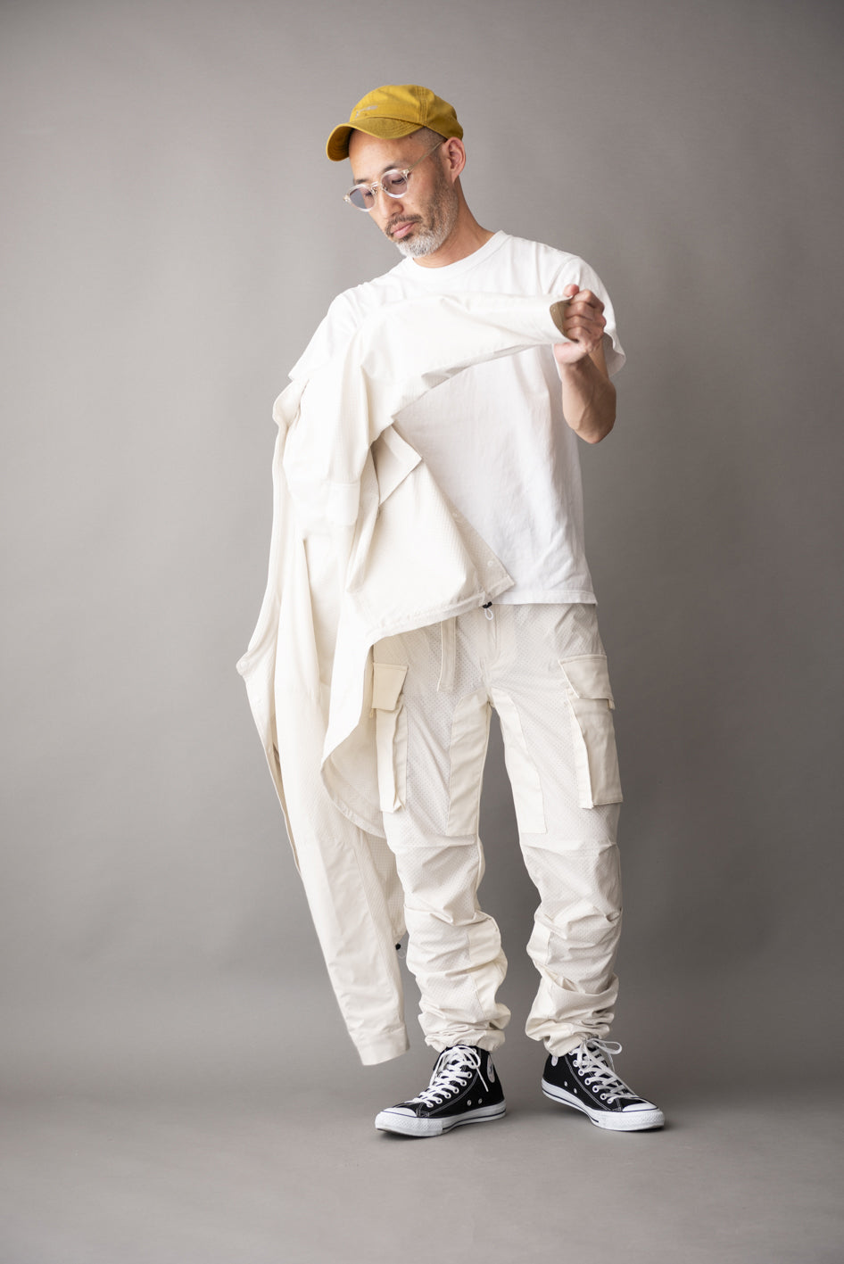 RIP STOP PUNCHING MESH CARGO PANTS / リップストップパンチングメッシュカーゴパンツ